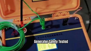 Water-Cooled Generator Insulation Resistance Tester
