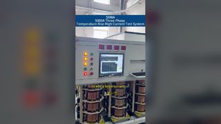 SXWA 5000A Three-Phase Temperature Rise High Current Test System